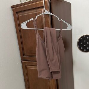 All in Motion Brown Ankle Pants & Jumpsuit